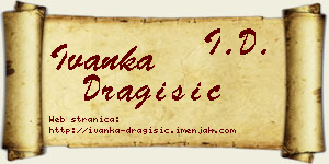 Ivanka Dragišić vizit kartica